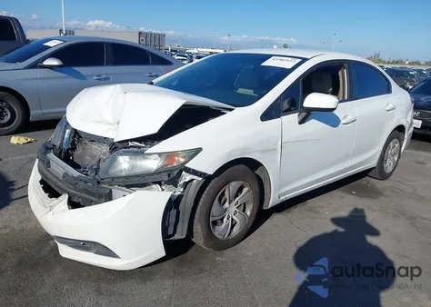 2015 Honda Civic Lx из США, поврежденный, VIN 19XFB2F59FE275854